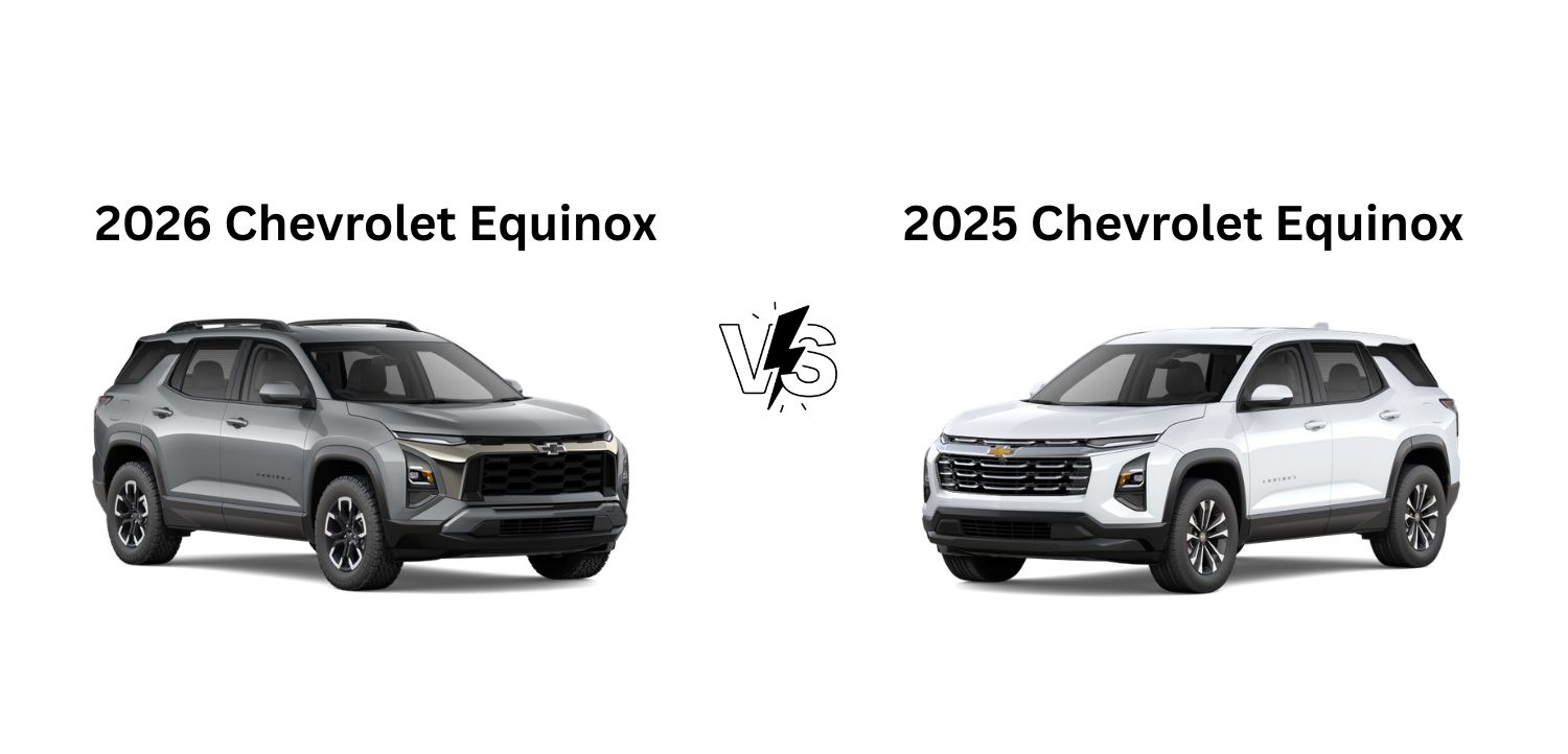 2026 Chevrolet Equinox Vs 2025 Chevrolet Equinox