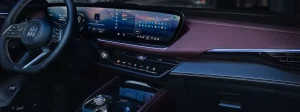 A closeup view of the dashboard in the 2026 Buick Envision.